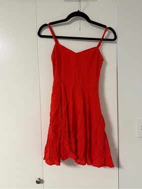 Talula Red Spaghetti Strap Mini Dress